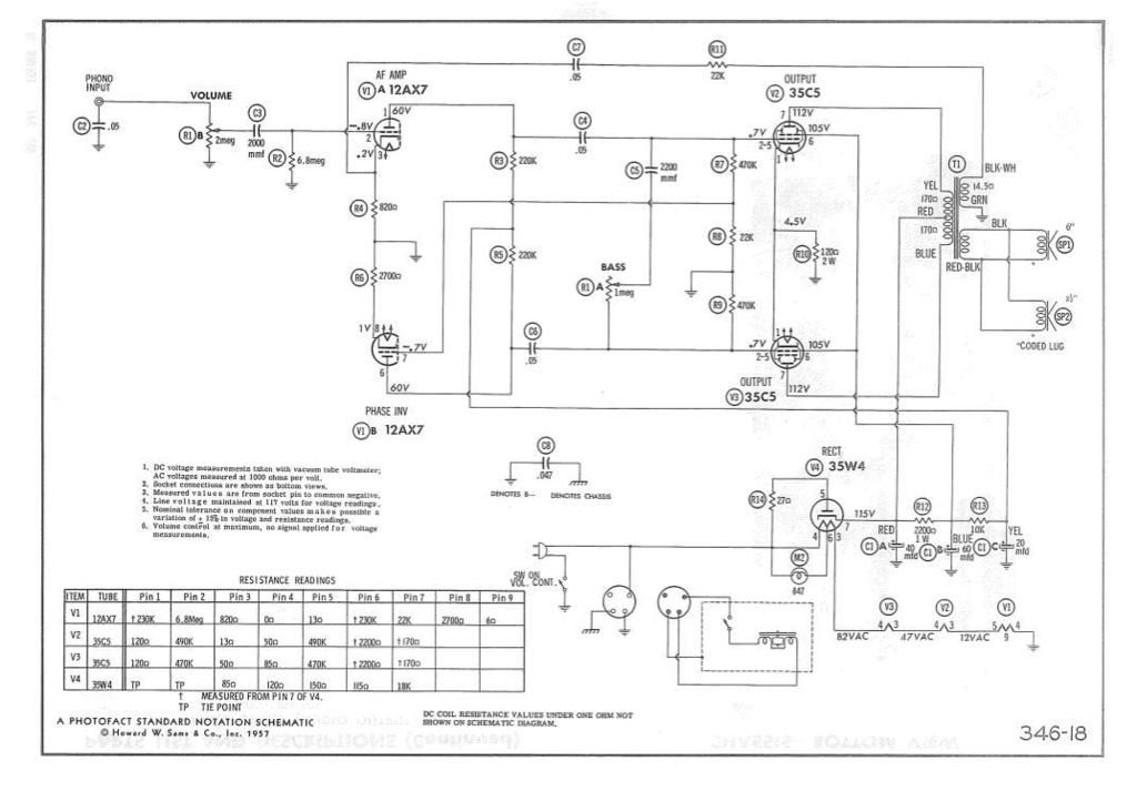 Webcor phonograph amp project | Telecaster Guitar Forum